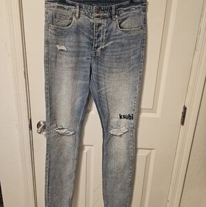 Ksubi Distressed Jeans Sz 32